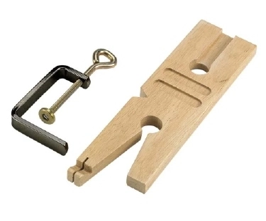 Multipurpose Bench Pin with V-Slot and Clamp